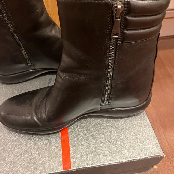 Prada Nappa Bootse Siz 39 Black - Picture 2 of 6